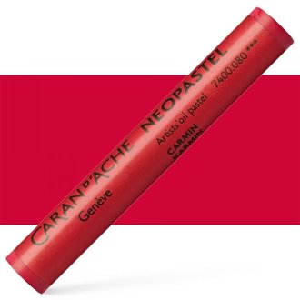 Caran D'Ache Neopastel Oil Pastel 080 Carmine