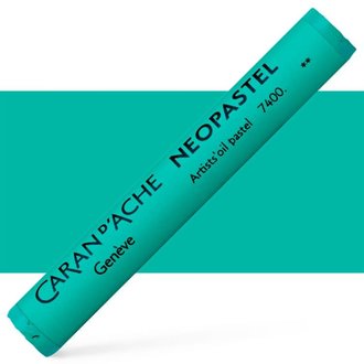 Caran D'Ache Neopastel Oil Pastel 191 Turquoise Green