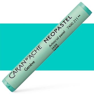 Caran D'Ache Neopastel Oil Pastel 211 Jade Green Caran D'Ache Neopastel Oil Pastel 211 Jade Green