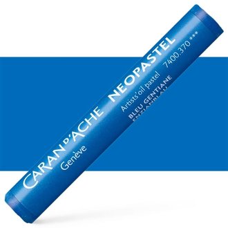 Caran D'Ache Neopastel Oil Pastel 370 Gentian Blue