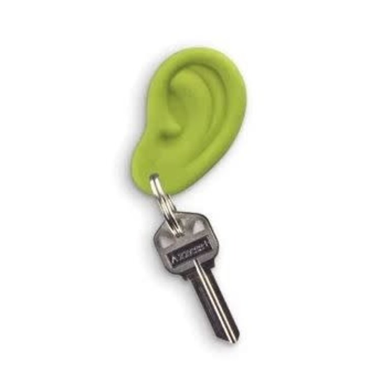 Liz Goulet Dubois Ear Ring Key Chain Green