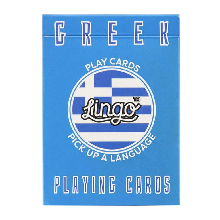 Lingo Cards Greek Lingo Playing Cards