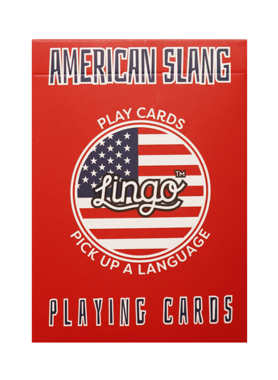 Lingo Cards American Slang Lingo Playing Cards