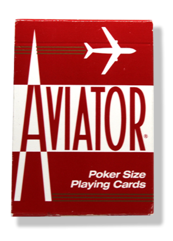 Aviator Aviator Playing Cards Red