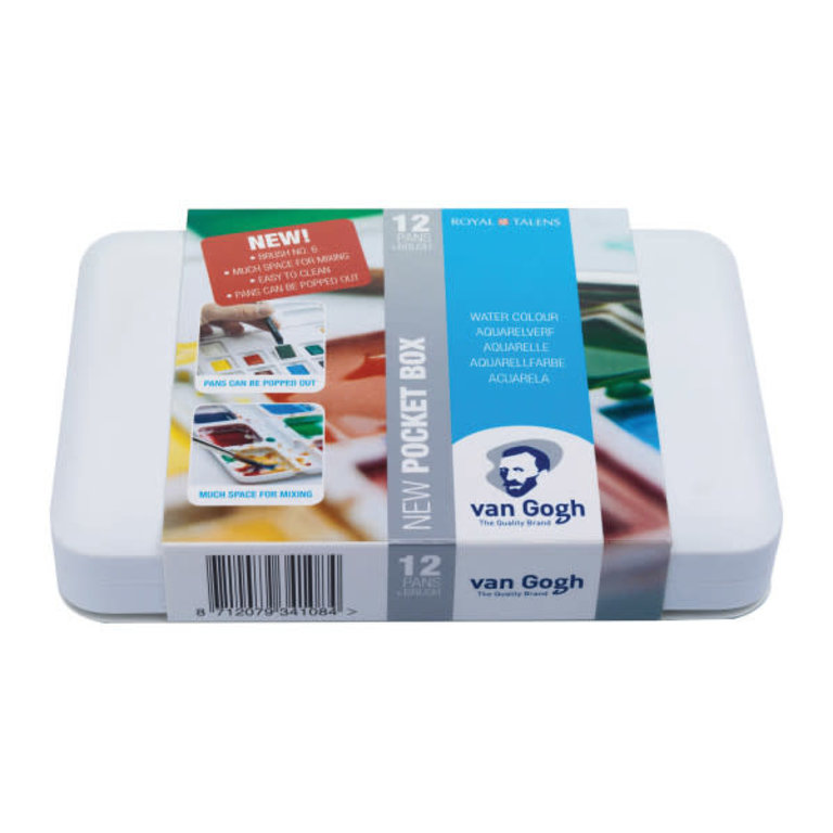 Van Gogh Van Gogh Watercolor Pocket Box 12 Pan