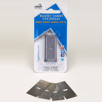 Logan Logan Mat Cutter Replacement Blades #270 10 Pack
