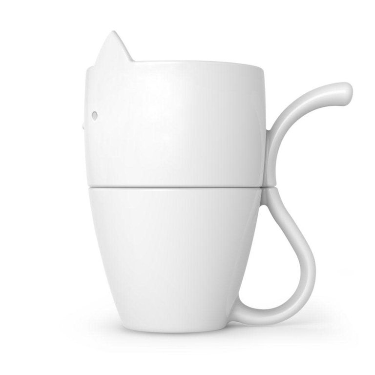 Liz Goulet Dubois Purr Over Pour-Over Coffee Maker + Mug Set
