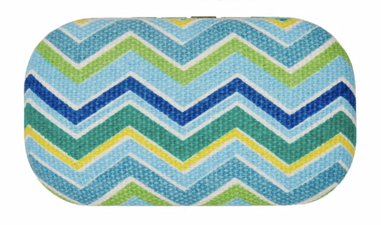 $8.00 Striped Travel Case