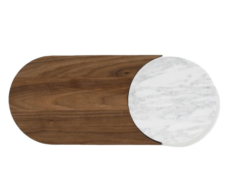 George Dubinsky Duo Server White Marble