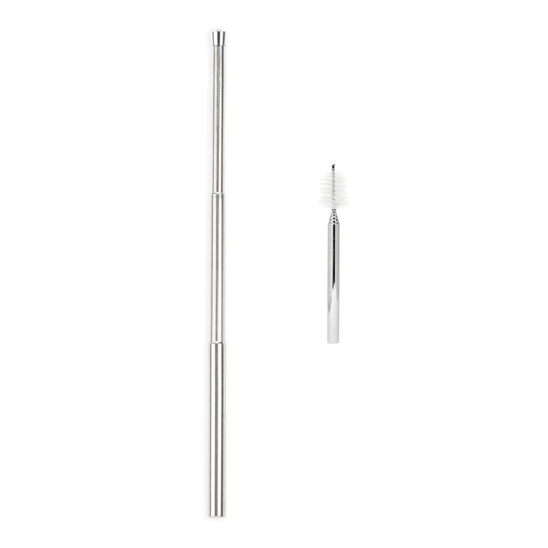 Kikkerland Design Travel Straw Set