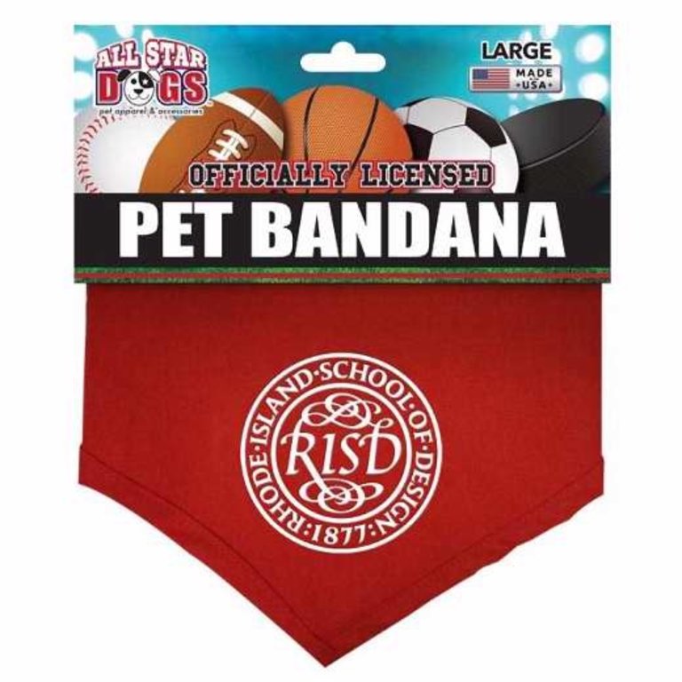 All Star Dogs RISD Seal Pet Bandana