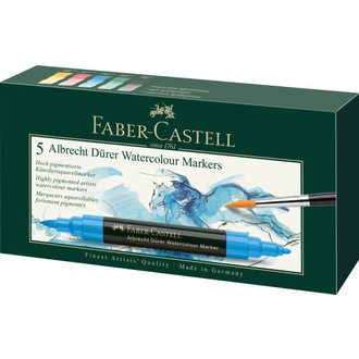 Faber-Castell Albrecht Durer Watercolor Marker 5 Set