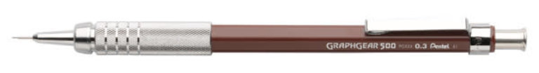 Pentel Pentel GraphGear 500 Drafting Pencil Brown .3 mm