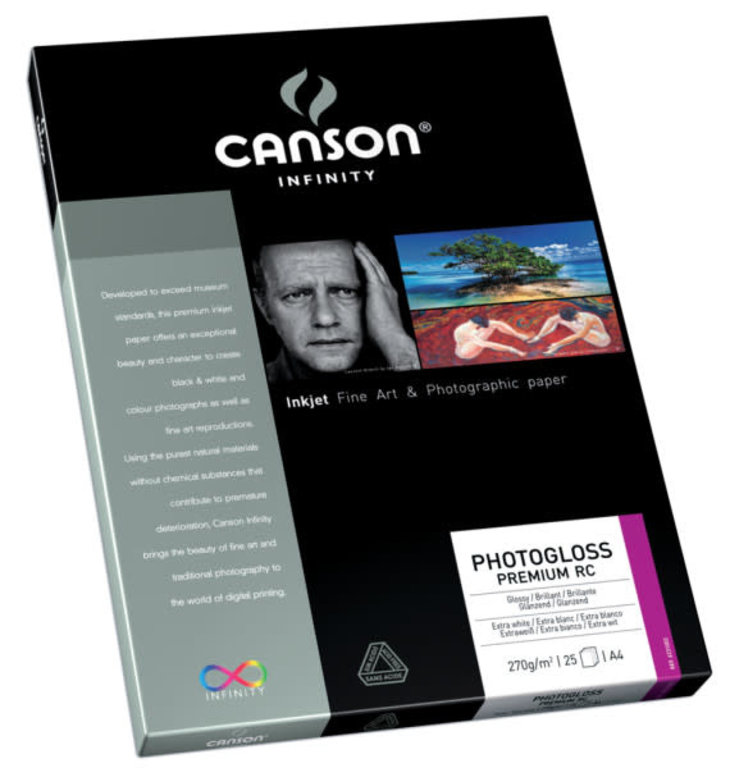 Canson Canson Photogloss Premium RC 270 gsm 8.5''x11'' 25 Sheets