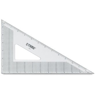 Westcott Grid Triangle 30/60 Degree 12" Westcott Grid Triangle 30/60 Degree 12"