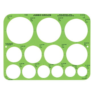 Westcott Jumbo Circles Template Westcott Jumbo Circles Template
