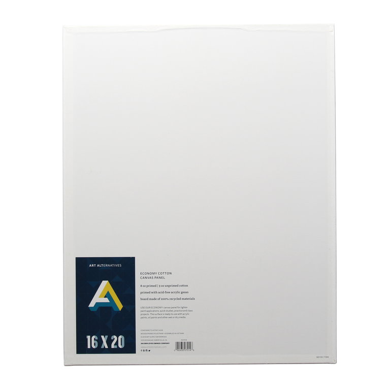 Art Alternatives Art Alternatives Canvas Panel Primed White