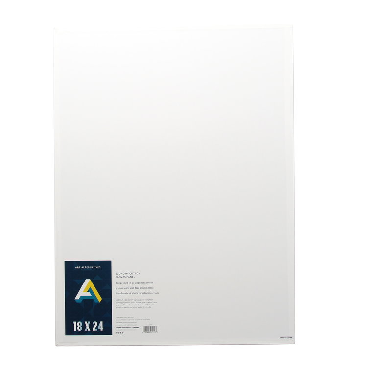 Art Alternatives Art Alternatives Canvas Panel Primed White