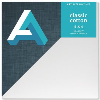 Art Alternatives Classic Cotton Stretched Canvas Gallery Profile 1.5"