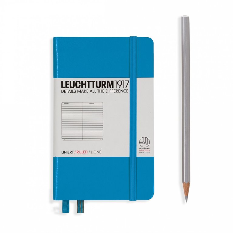 Leuchtturm Leuchtturm Pocket Notebook A6 Ruled