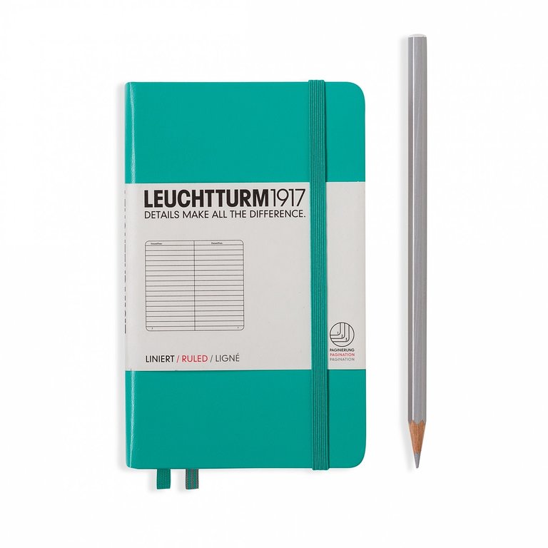 Leuchtturm Leuchtturm Pocket Notebook A6 Ruled