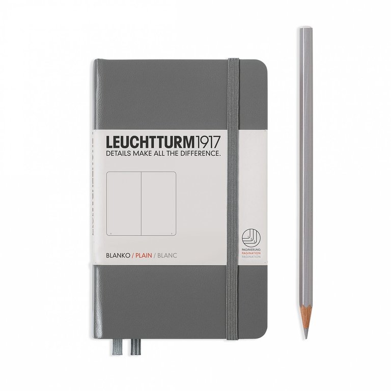 Leuchtturm Leuchtturm  Pocket Notebook A6 Plain