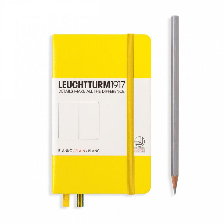 Leuchtturm Leuchtturm  Pocket Notebook A6 Plain