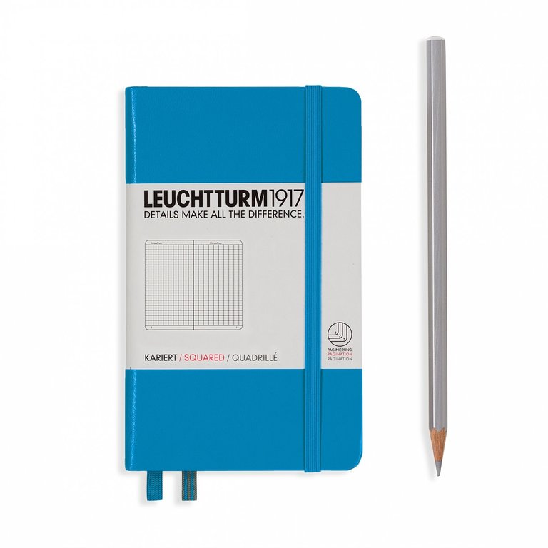 Leuchtturm Leuchtturm Pocket Notebook A6 Squared