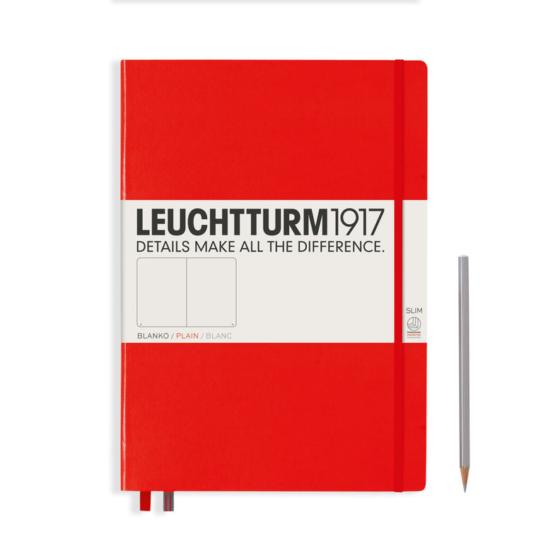 Leuchtturm Master Slim Notebook A4+ Plain