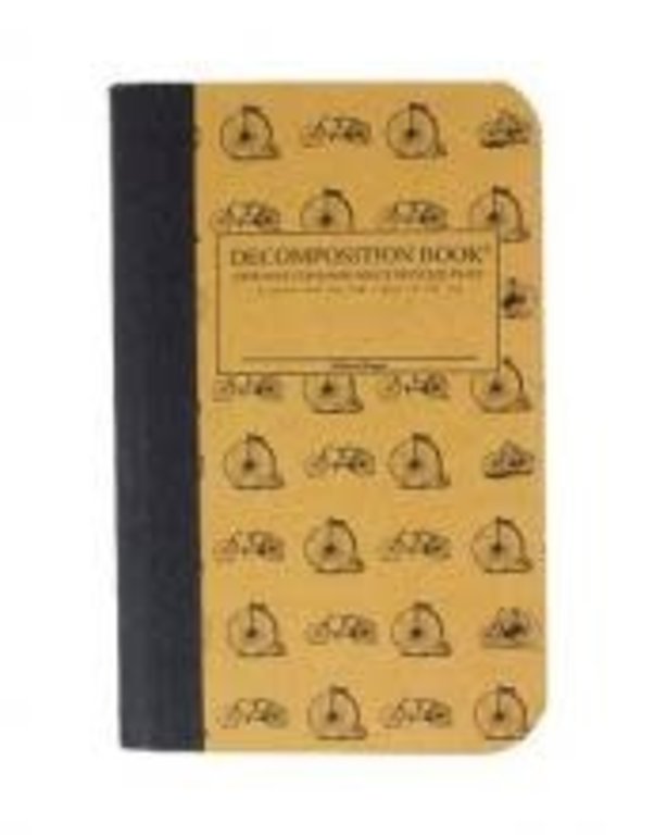 Decomposition Books Tape Bound Pocket Notebook Ruled