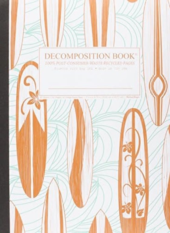 Decomposition Books Tape Bound Notebook Ruled