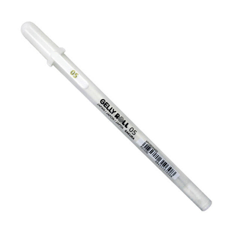 White Gelly Roll Pen