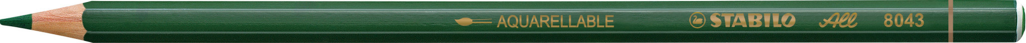 Stabilo All 8043 Green Glass Marking Pencil