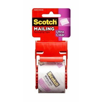3M Scotch Mailing Tape Clear
