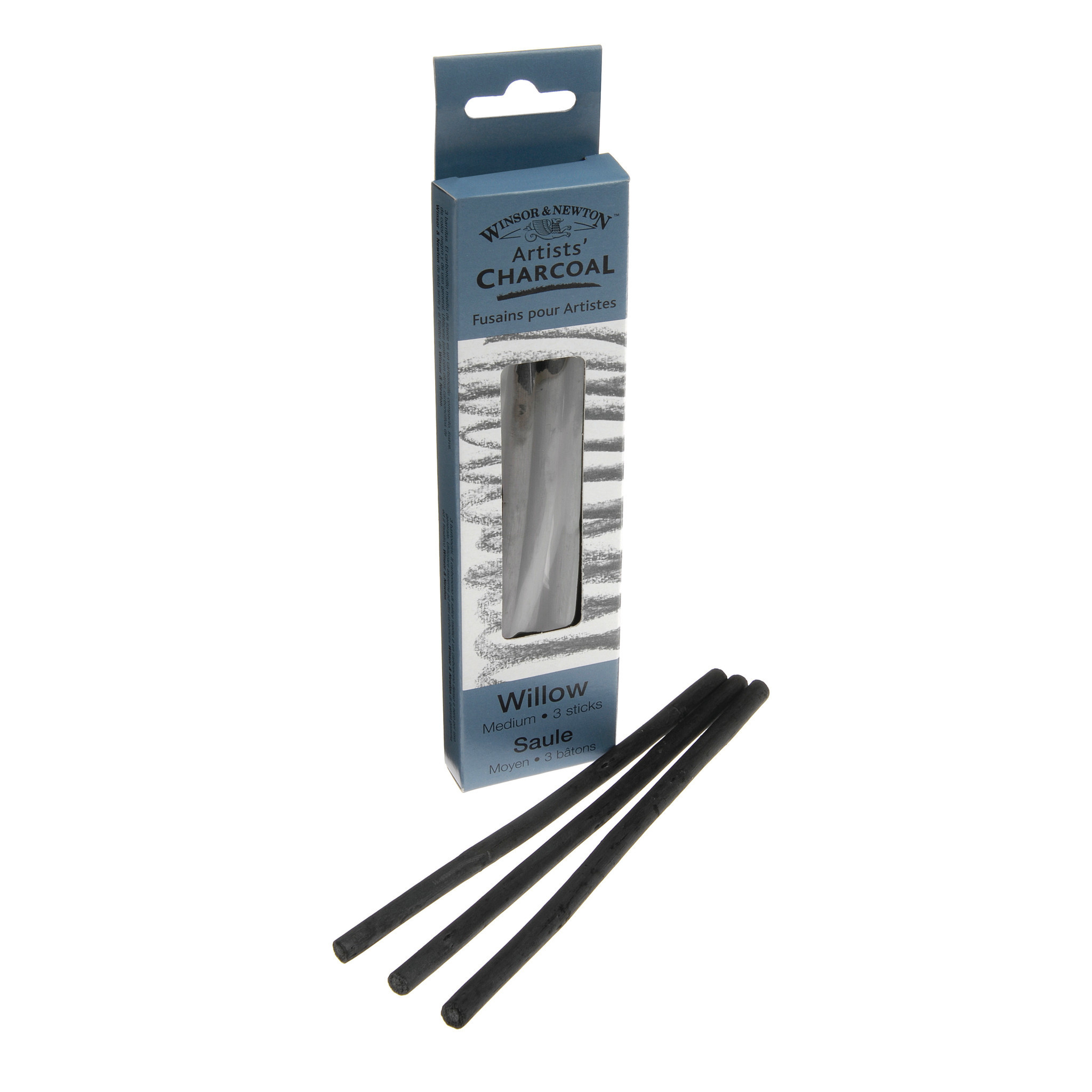 Winsor & Newton Charcoal Sticks, Willow Charcoal - RISD Store
