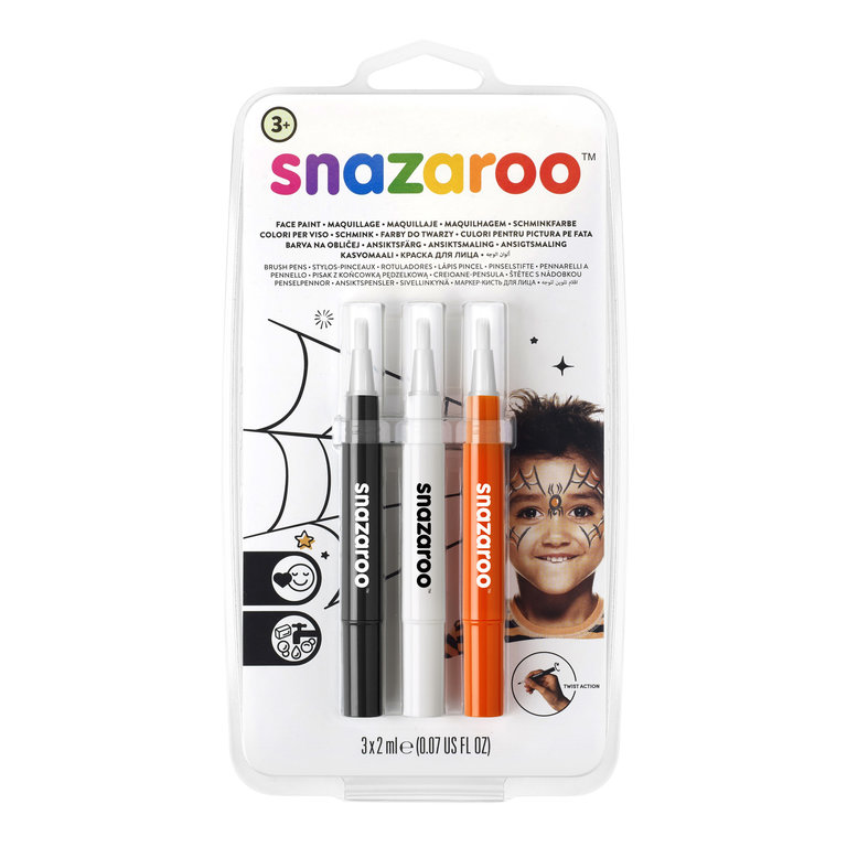 Snazaroo Face Paint Brush Pen Sets