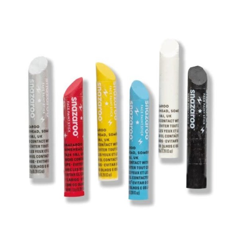 Snazaroo Face Paint Sticks 6 Set
