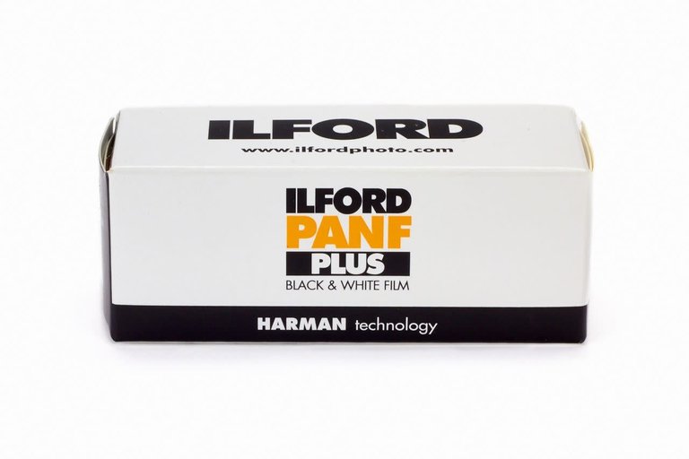 Ilford Pan F Plus B&W Negative Film 120 Format