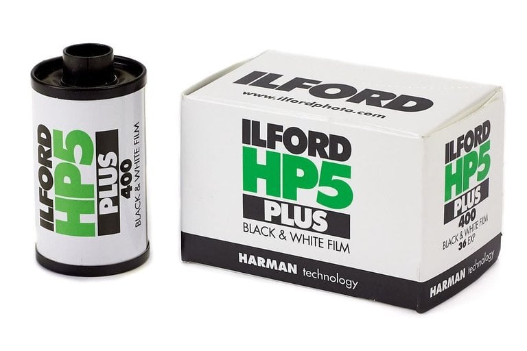 Ilford HP5 Plus B&W Negative Film 35mm 36 Exposures