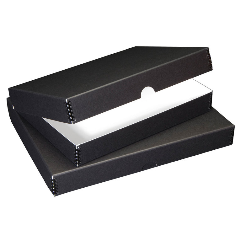 Lineco Archival Folio Storage Box Black