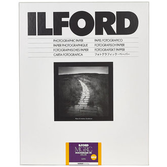 Ilford Multigrade Resin Coated Deluxe Satin Photo Paper 8"x10" 25 Sheets