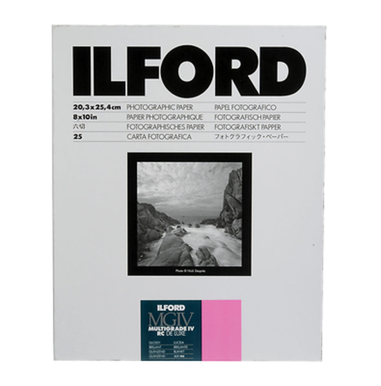 Ilford Ilford FB Classic Glossy Black & White Paper 8"x10" 25 Sheets