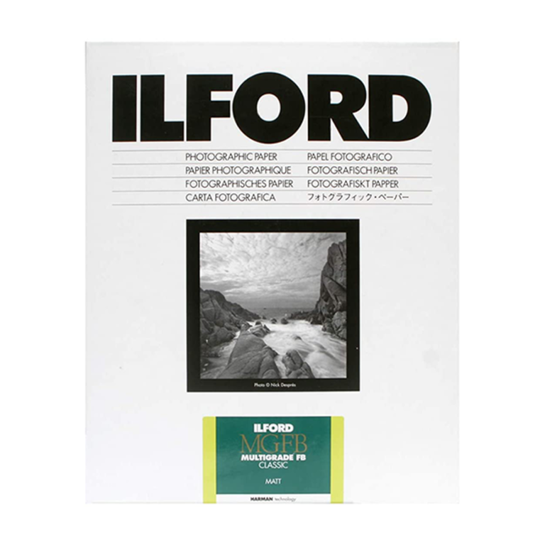 Ilford Ilford  FB  Matt Black & White Paper 8"x10" 100 Sheets