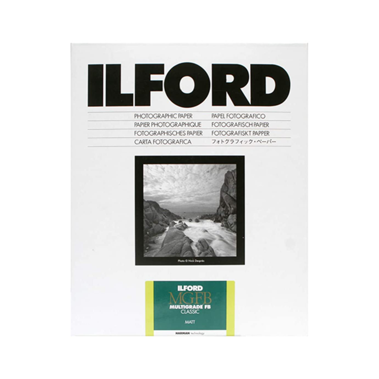 Ilford Ilford FB Classic Matt Black & White Paper 8"x10" 25 Sheets