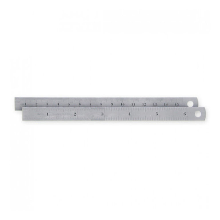 Stainless Steel Ruler Economy 6"