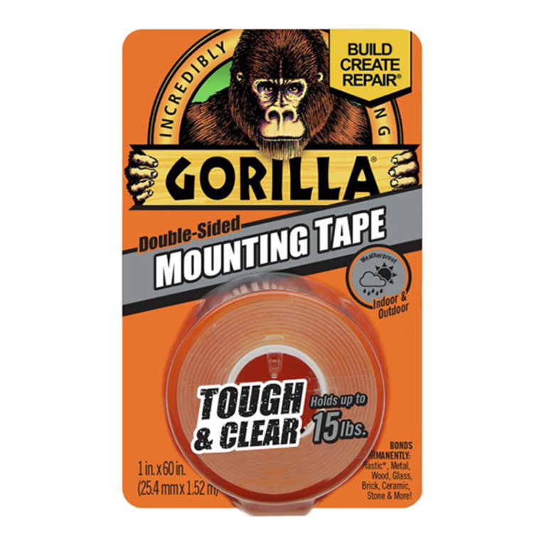 Gorrila Glue Company Gorilla Mounting Tape  60'' Black
