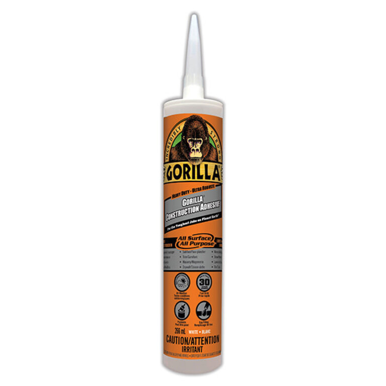 Gorilla Glue Company Gorilla Construction Adhesive