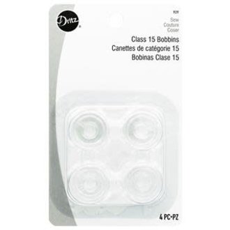 Dritz Class 15 Plastic Bobbins