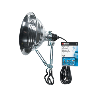 Woods Woods Clamp Lamp 8 1/2" 150 Watt