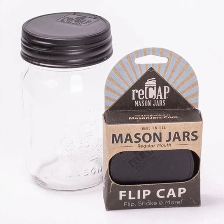 reCap Mason Jars reCap Mason Jar Flip Cap Lid